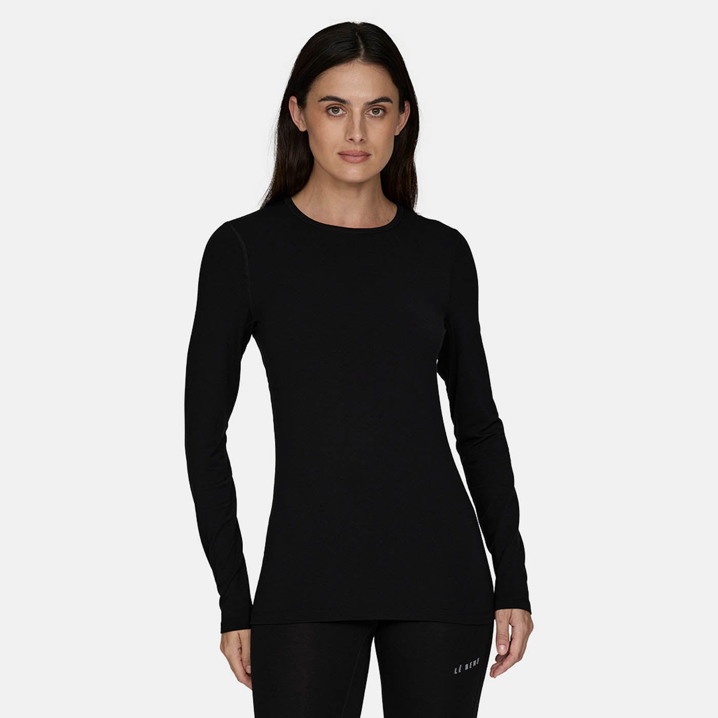 Le Bent *25W*  Womens Midweight Crew LE BENT