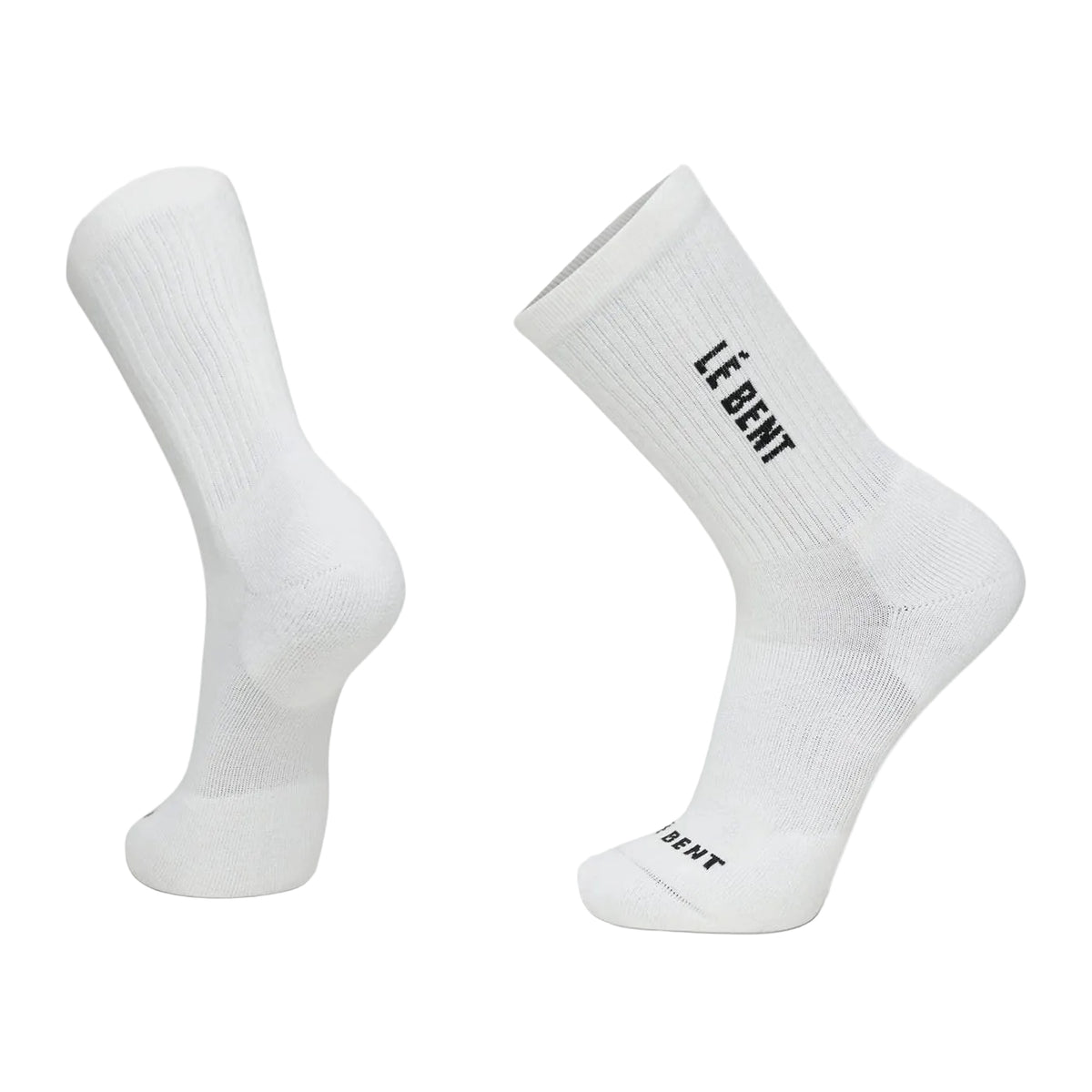 Unisex Targeted Cushion Logo 3/4 Crew Ribbed Sock LE BENT