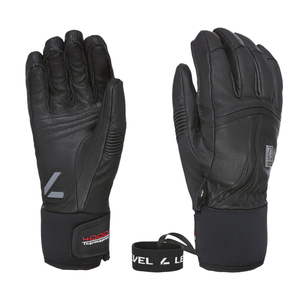 Men's Off Piste Leather Glove Level