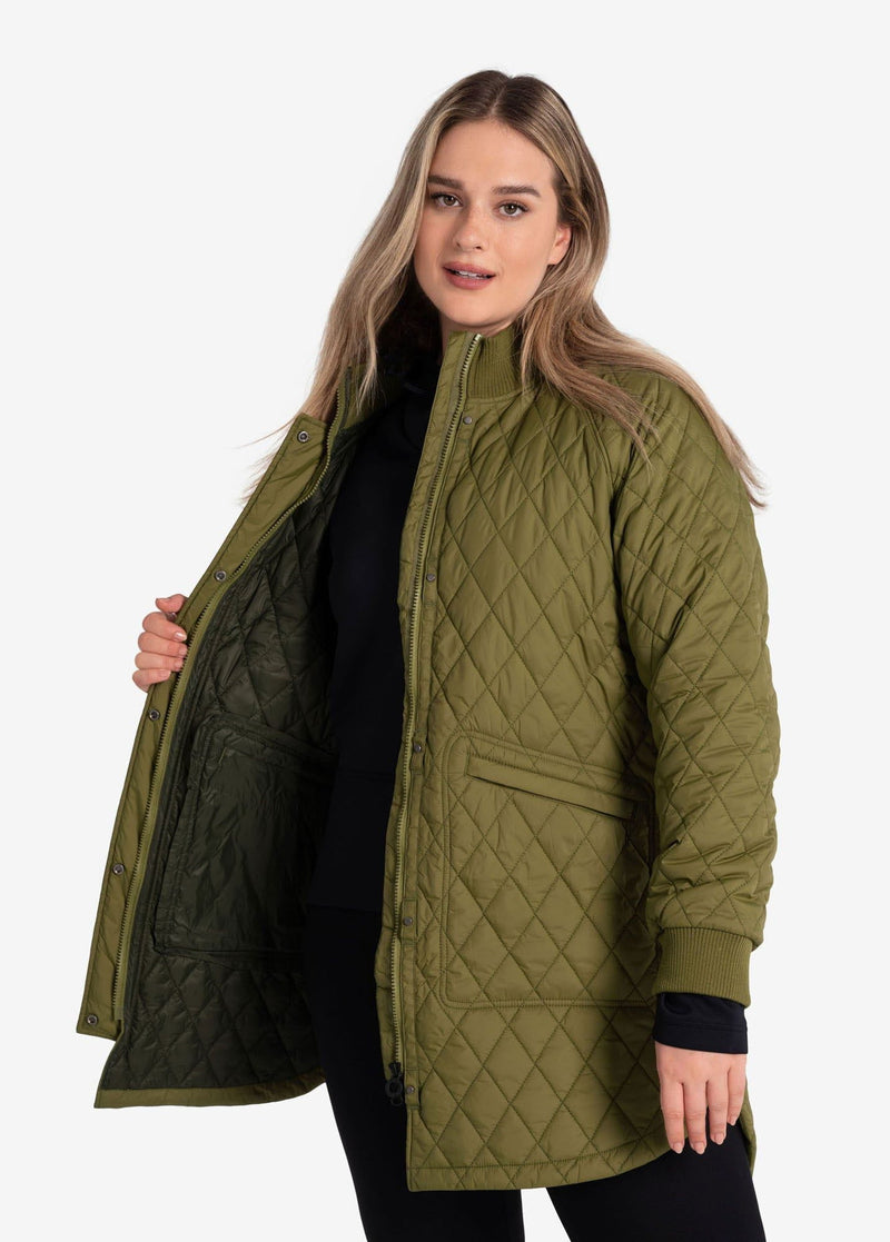 LOLE CLOTHING - Women - Outerwear - Jacket Lole *23W*  3/4 Bomber Jacket