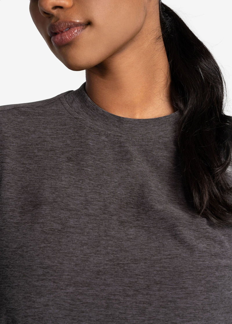LOLE CLOTHING - Women - Apparel - Top Lole *23W*  Om Tech Crew Neck