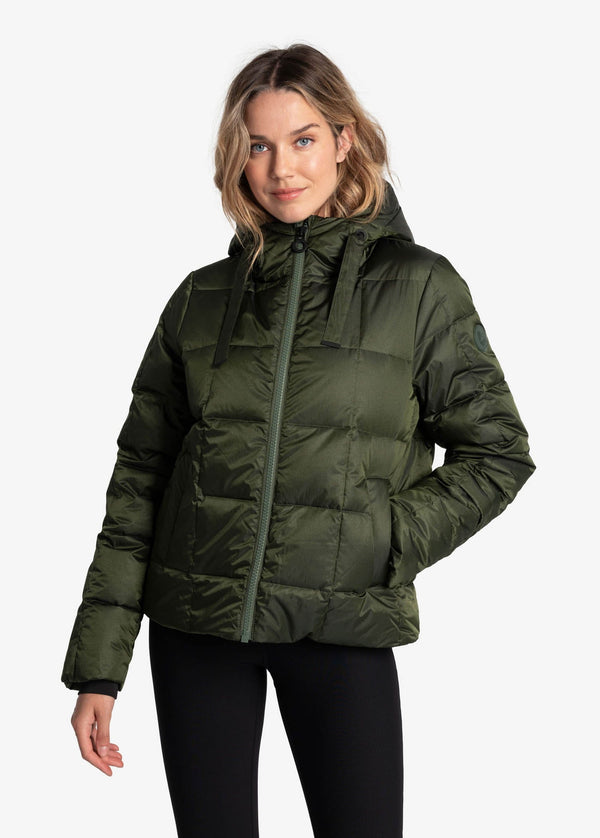 LOLE CLOTHING - Women - Outerwear - Jacket Lole *23W*  Puffy Shimmer Tech Down Jacket
