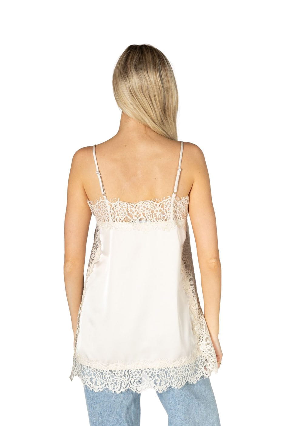 Lyla + Luxe Cami Women's Lace Cami Top