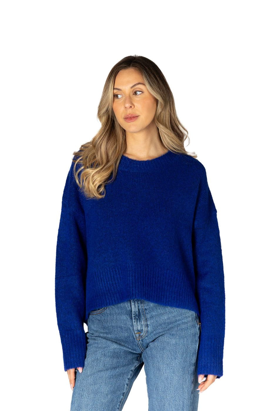 Lyla + Luxe Sweater Women's Timmy Must Have Crew Sweater