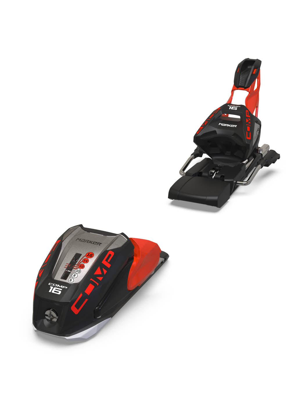 COMP 16 RD Black/Flo-Red Marker