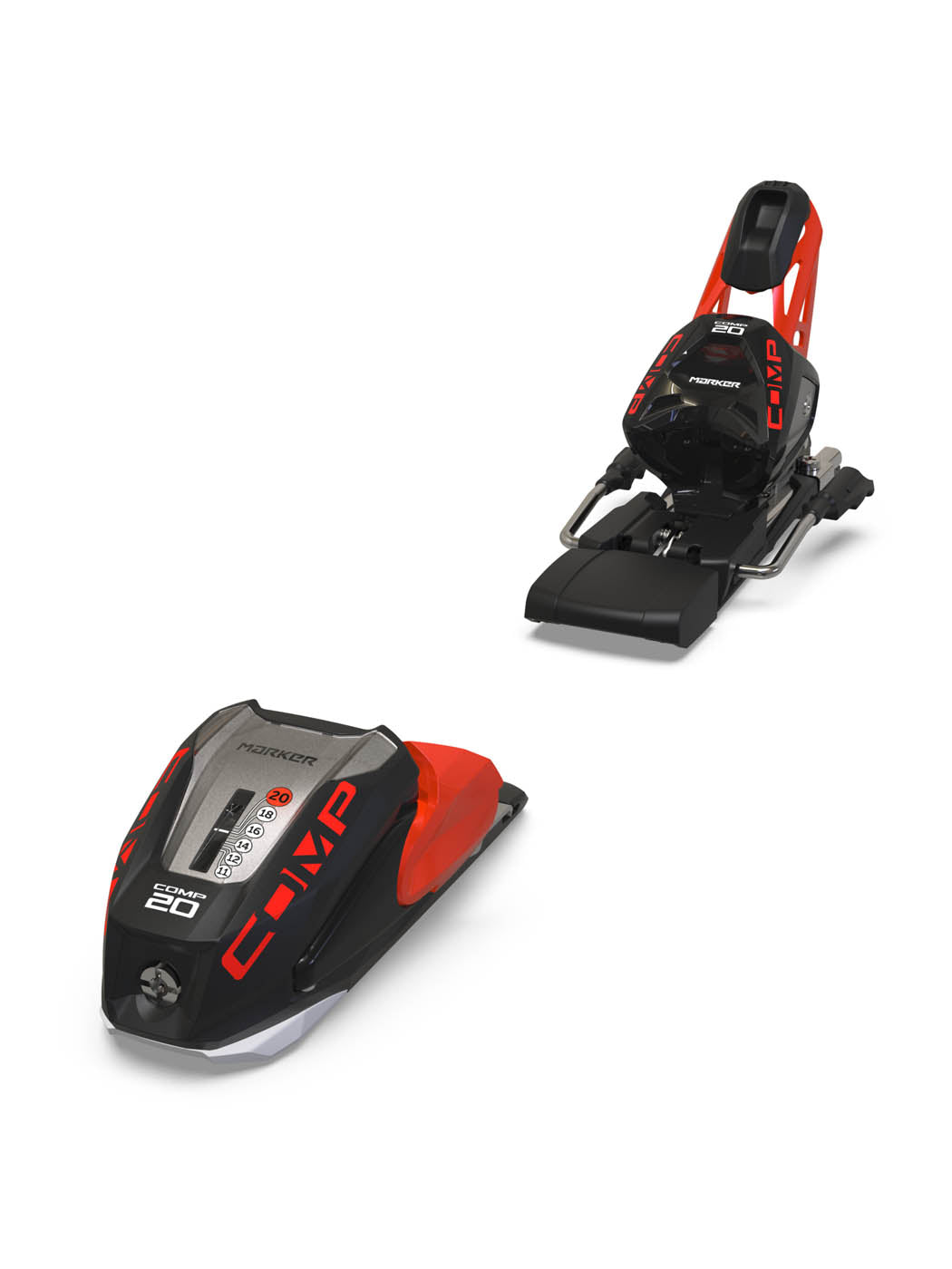 Marker SKI - Bindings Marker *26W* COMP 20 RD Black/Flo-Red