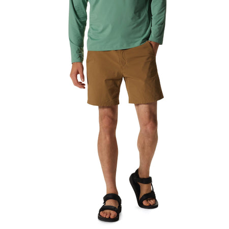 brown hiking shorts