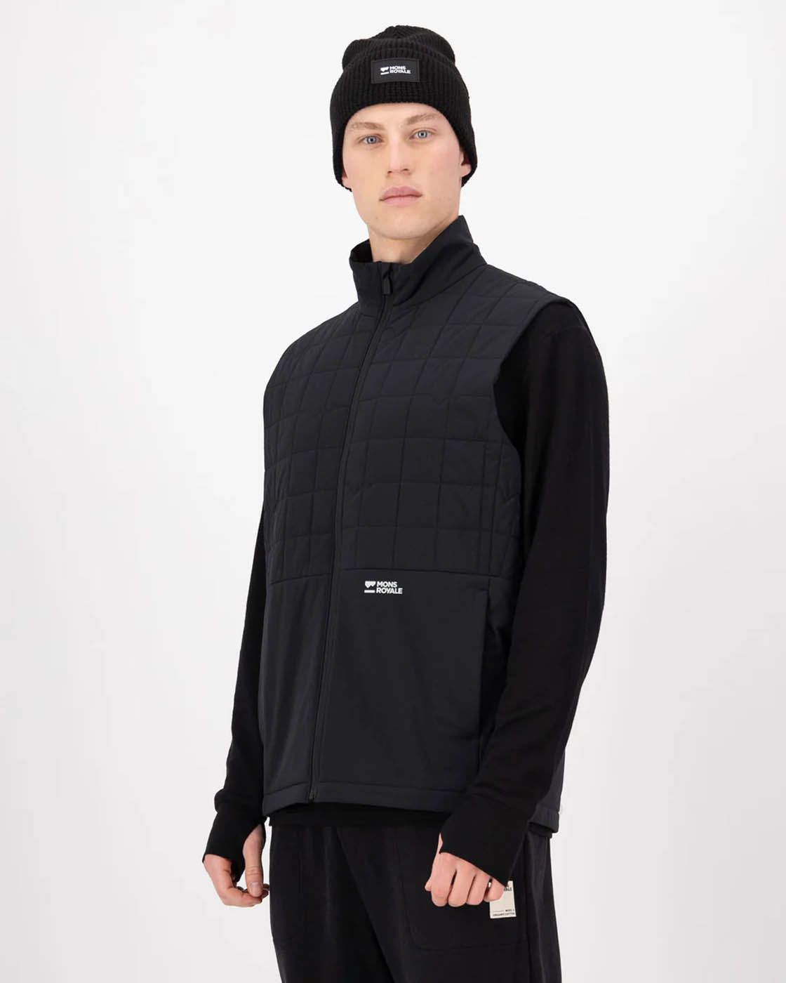 Mons Royale CLOTHING - Men - Outerwear - Vest Mons Royale *25W* M's Canyon Merino Insulated Vest