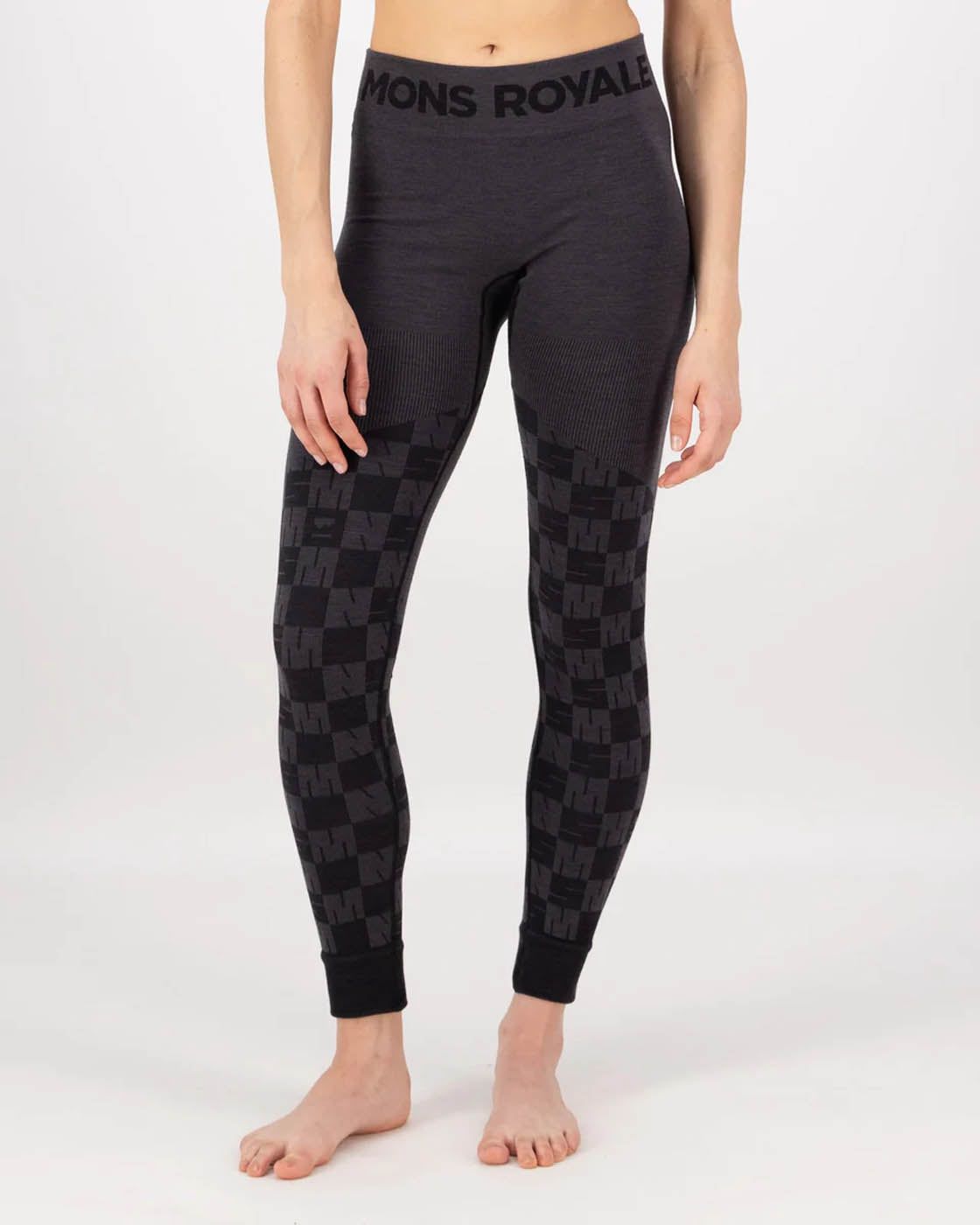 Mons Royale CLOTHING - Women - Baselayer - Bottom Mons Royale *25W* W's Ascender Merino Seamless Legging