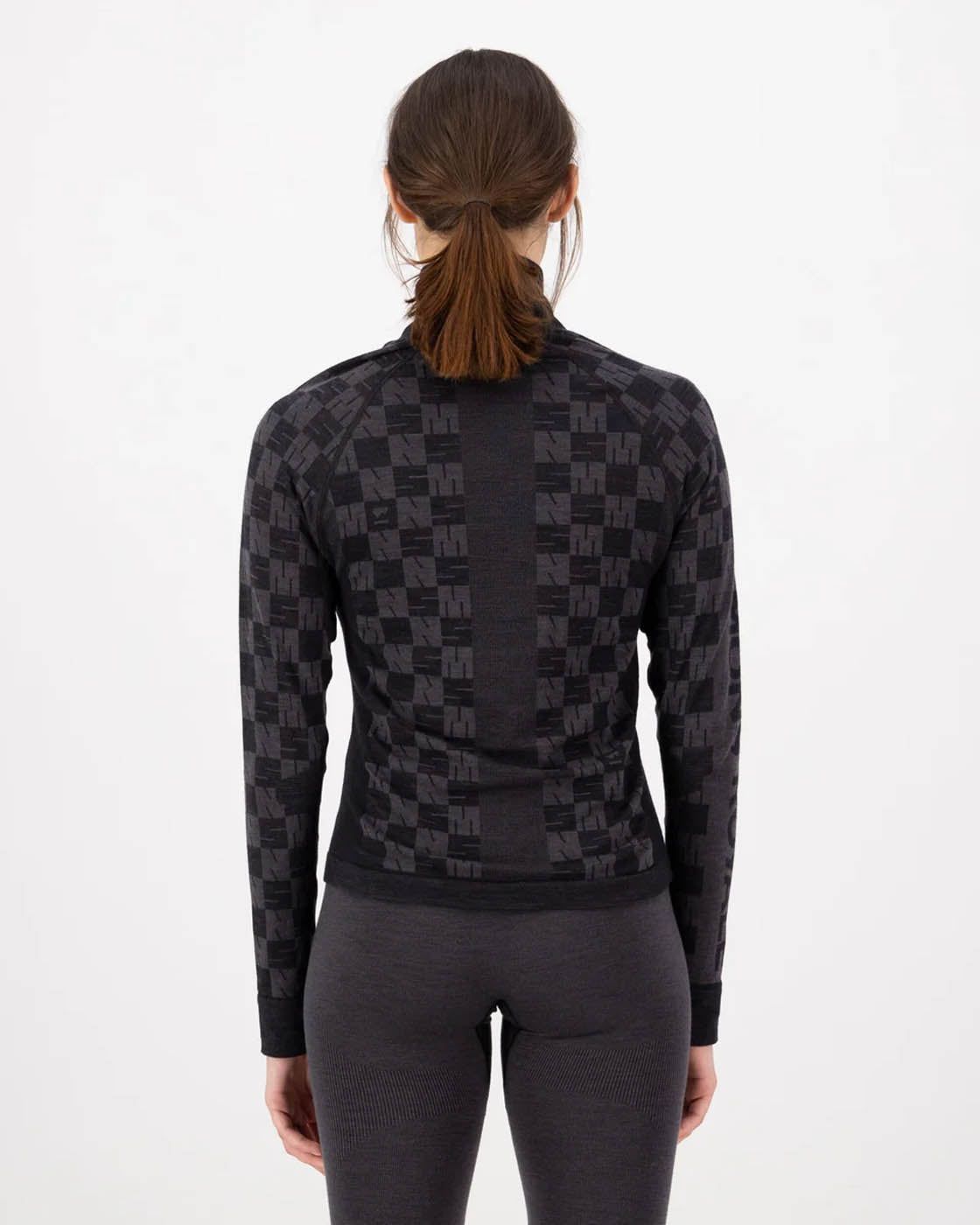 Mons Royale CLOTHING - Women - Baselayer - Top Mons Royale *25W* W's Ascender Merino Seamless Mock Neck LS