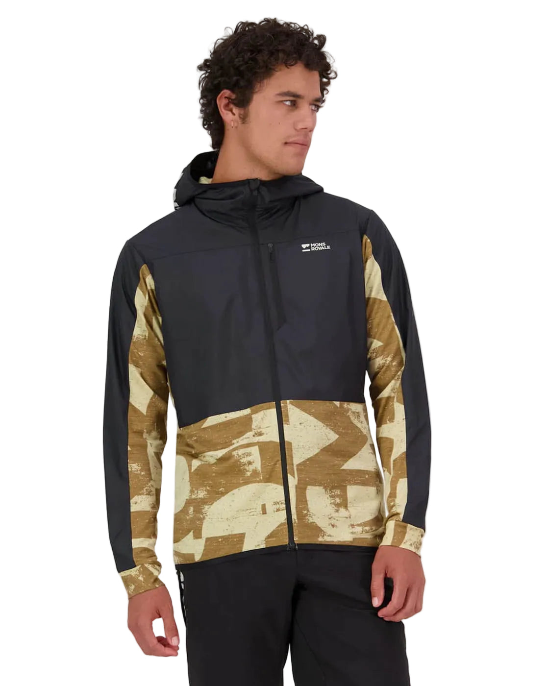 Mons Royale CLOTHING - Bike - Outerwear Mons Royale *26S* Mens Diversion Merino Wind Jacket