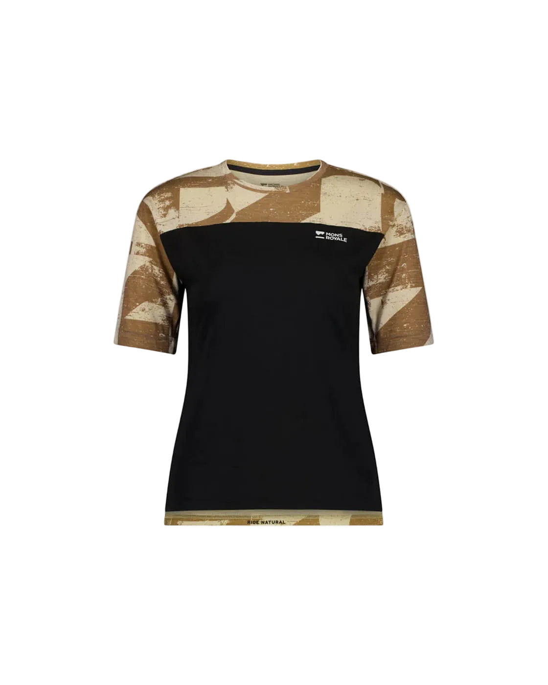 Mons Royale CLOTHING - Bike - Jersey Mons Royale *26S* Womens Diversion Merino Bike Jersey Short Sleeve