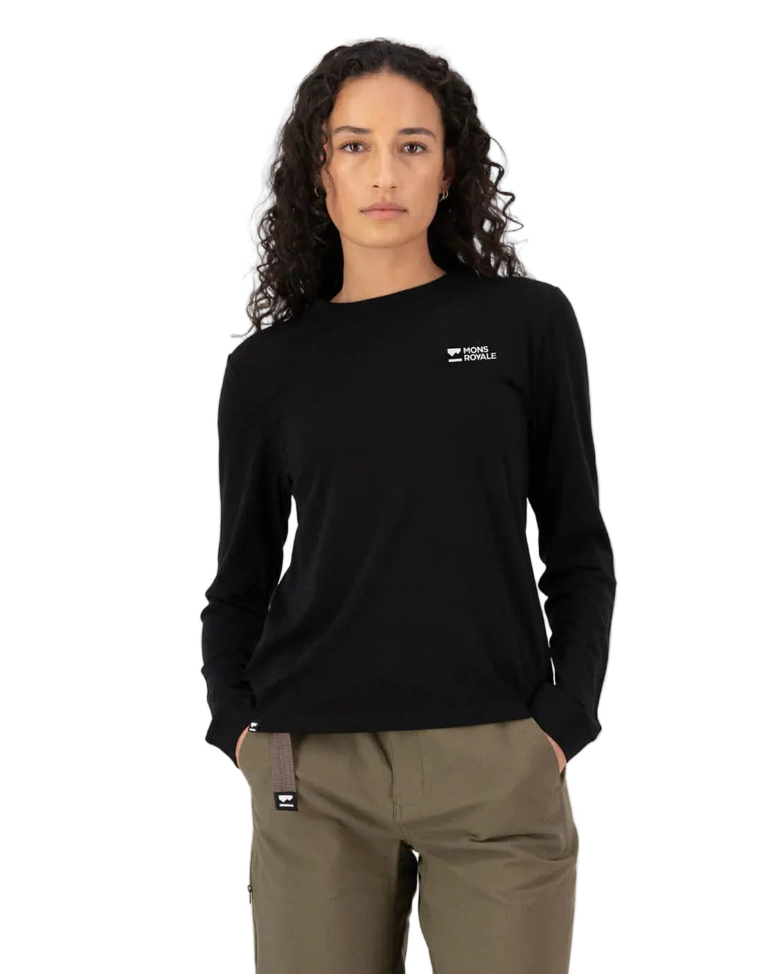Mons Royale CLOTHING - Bike - Jersey Mons Royale *26S* Womens Icon Relaxed LS