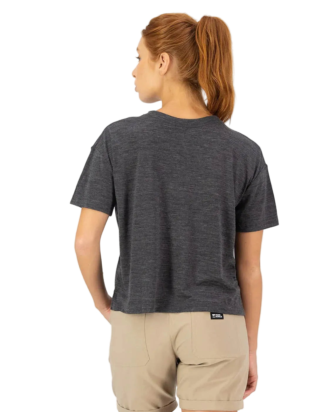 Mons Royale CLOTHING - Bike - Jersey Mons Royale *26S* Womens Zephyr Merino Tencel™ Boxy T-Shirt