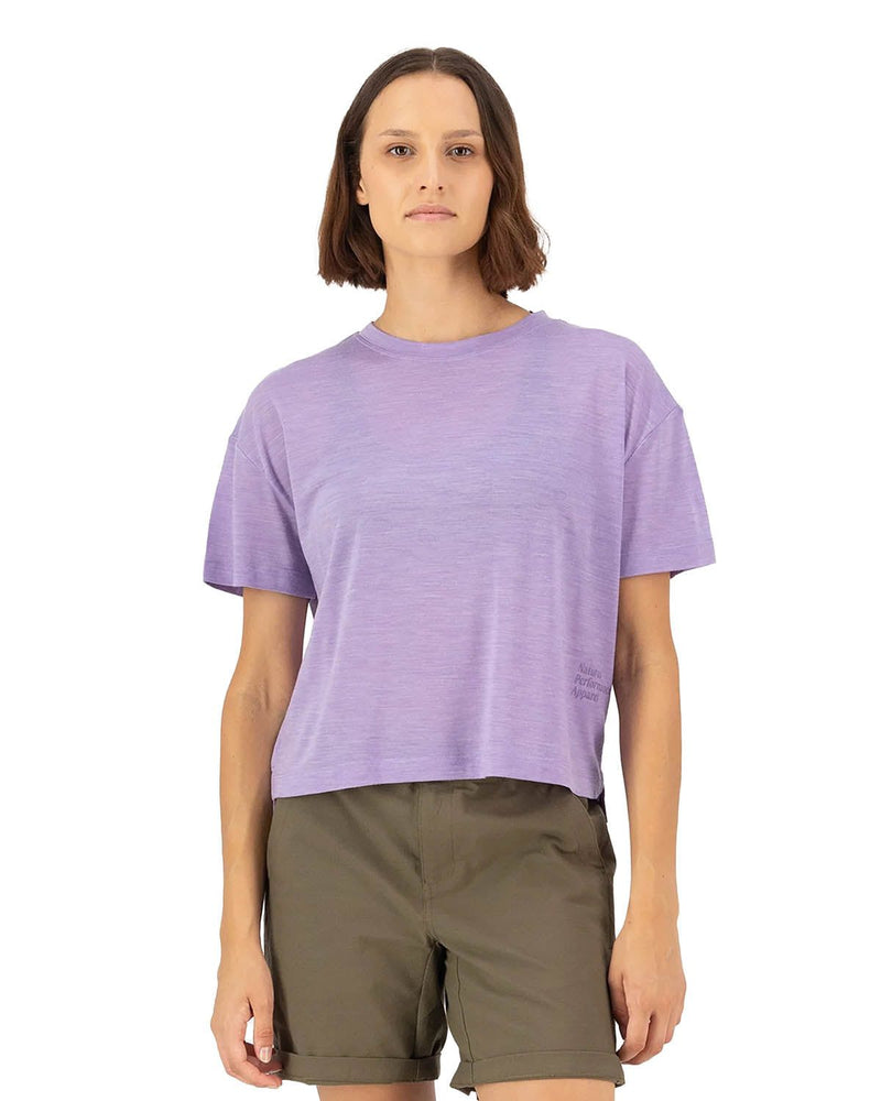 Women's Zephyr Merino Tencel Boxy T-Shirt Mons Royale