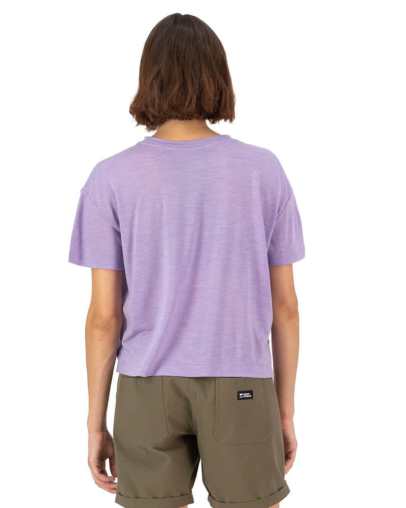 Women's Zephyr Merino Tencel Boxy T-Shirt Mons Royale