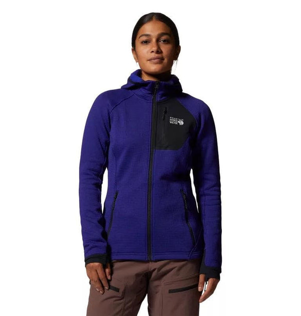 Mountain Hardwear CLOTHING - Athletic - Top MHW *23S* Women's Polartec Power Grid Full Zip Hoody
