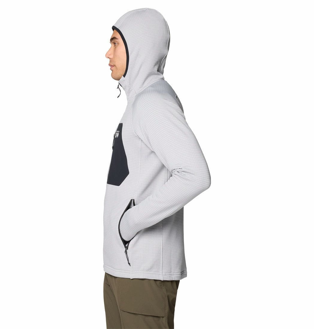 Mountain Hardwear CLOTHING - Men - Outerwear - Jacket MHW *25W* Men's Polartec Power Grid Full Zip Hoody