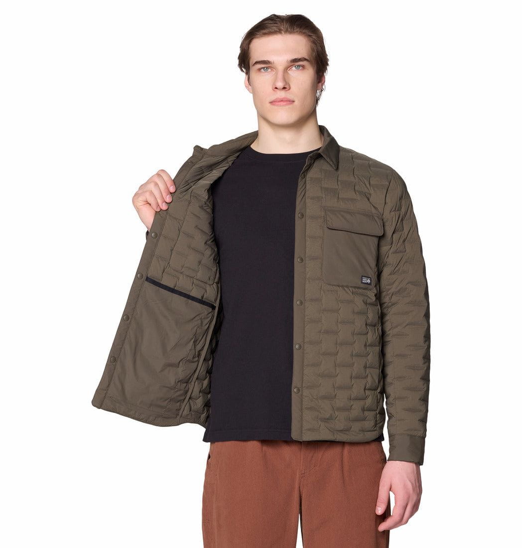 Men's Stretchdown Light Shacket Mountain Hardwear