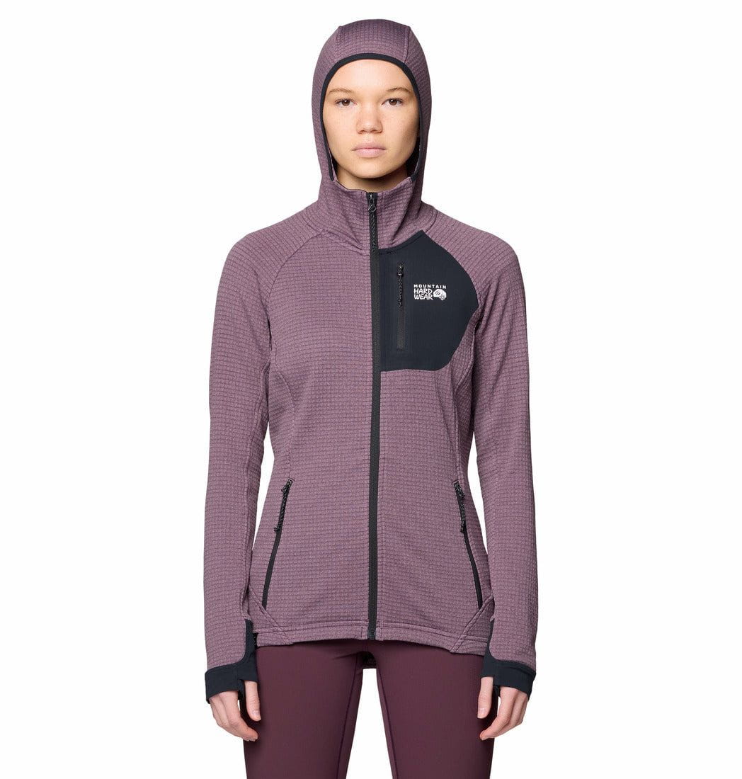 Women's Polartec Power Grid Full Zip Hoody Mountain Hardwear