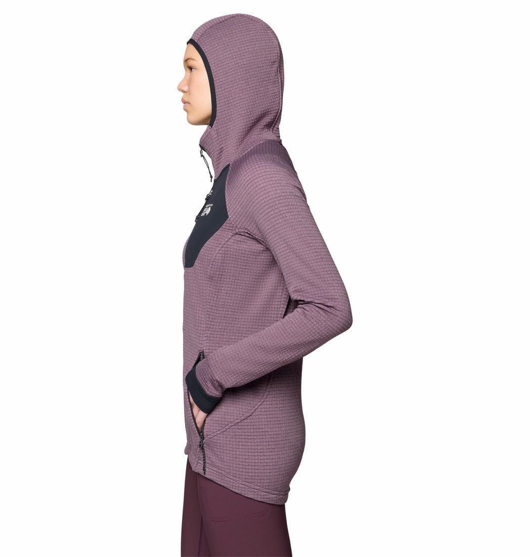 Women's Polartec Power Grid Full Zip Hoody Mountain Hardwear