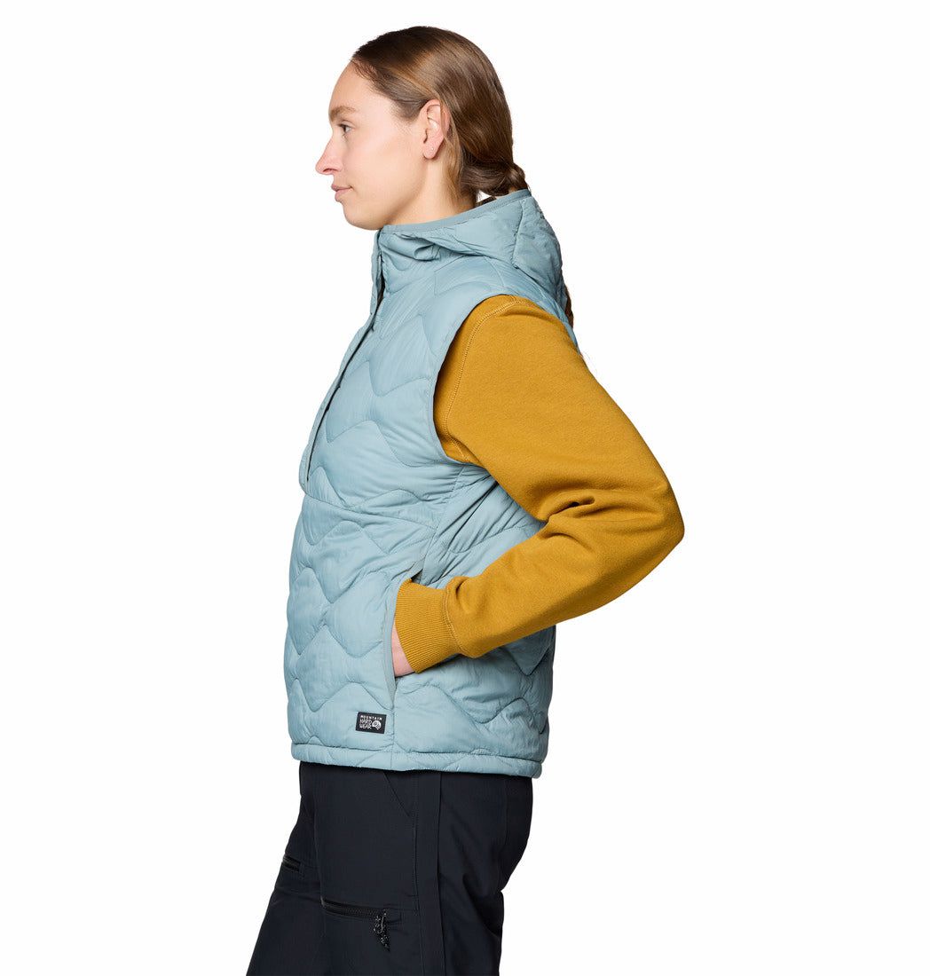 Women's Seek Out Snap Neck Vest Mountain Hardwear