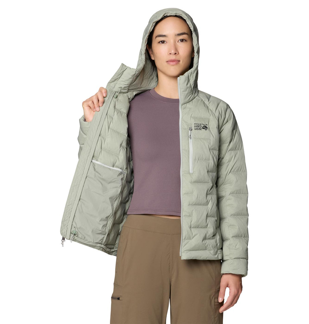 MHW *26W*  Womens StretchDown™ Hooded Jacket Mountain Hardwear