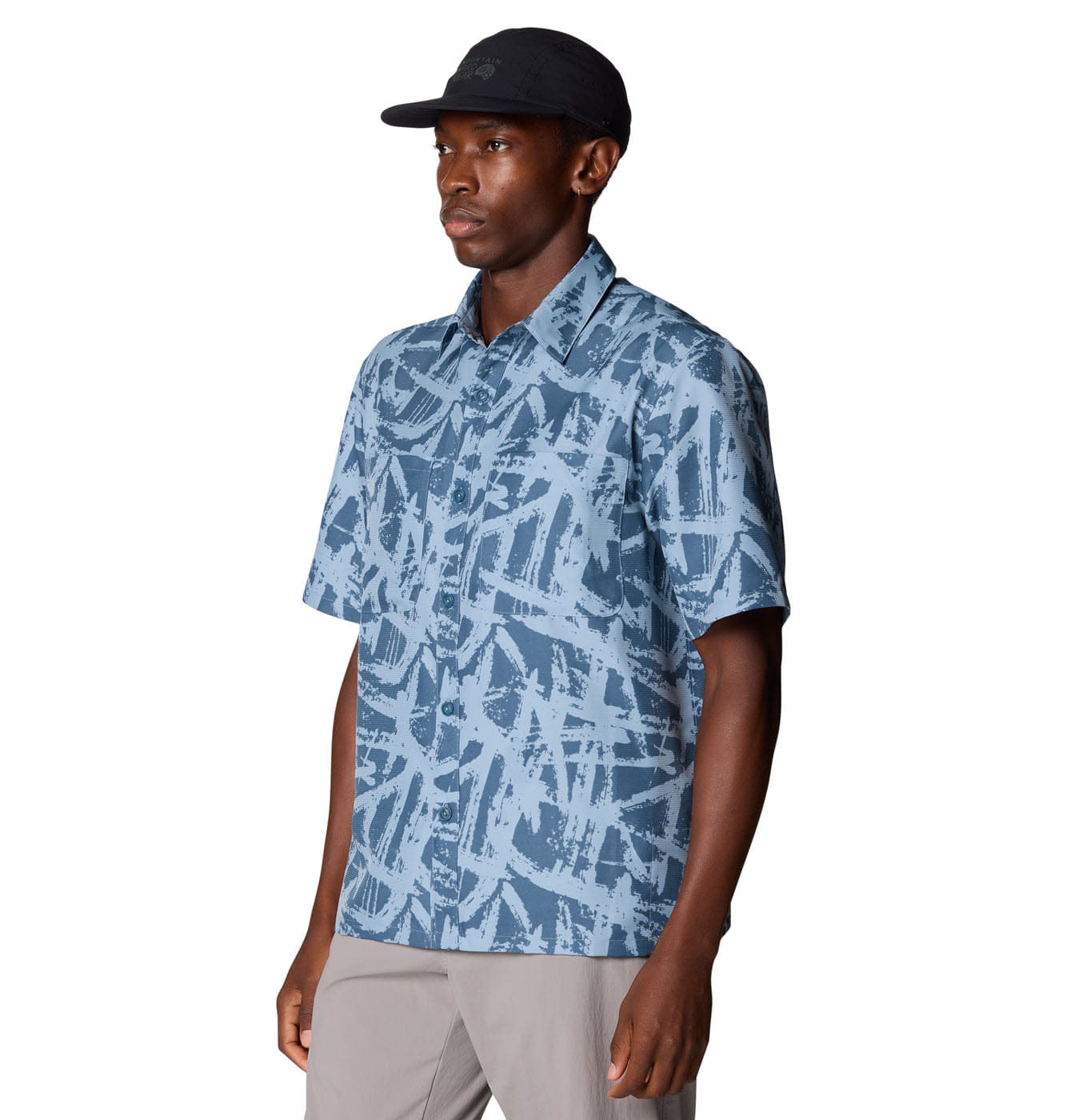 Mountain Hardwear CLOTHING - Men - Apparel - Top MHW *S26* Men's Sun Drift™ Cooling Printed SS Shirt