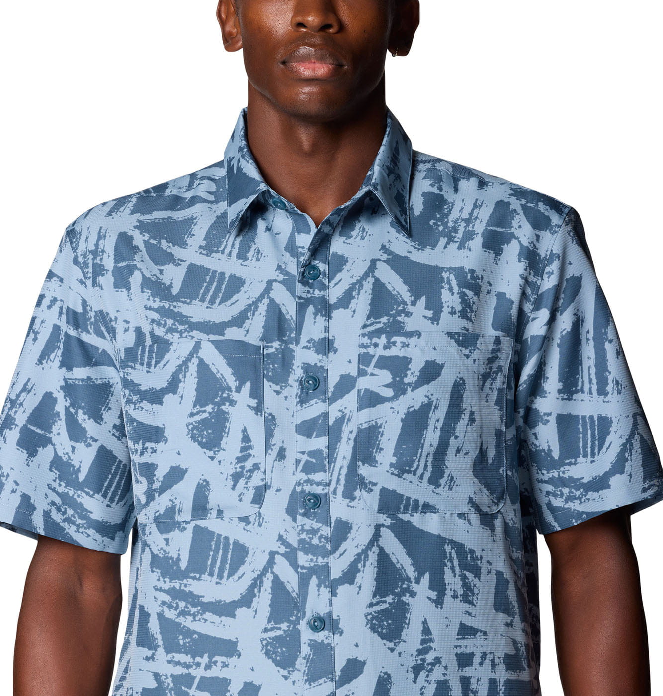 Mountain Hardwear CLOTHING - Men - Apparel - Top MHW *S26* Men's Sun Drift™ Cooling Printed SS Shirt