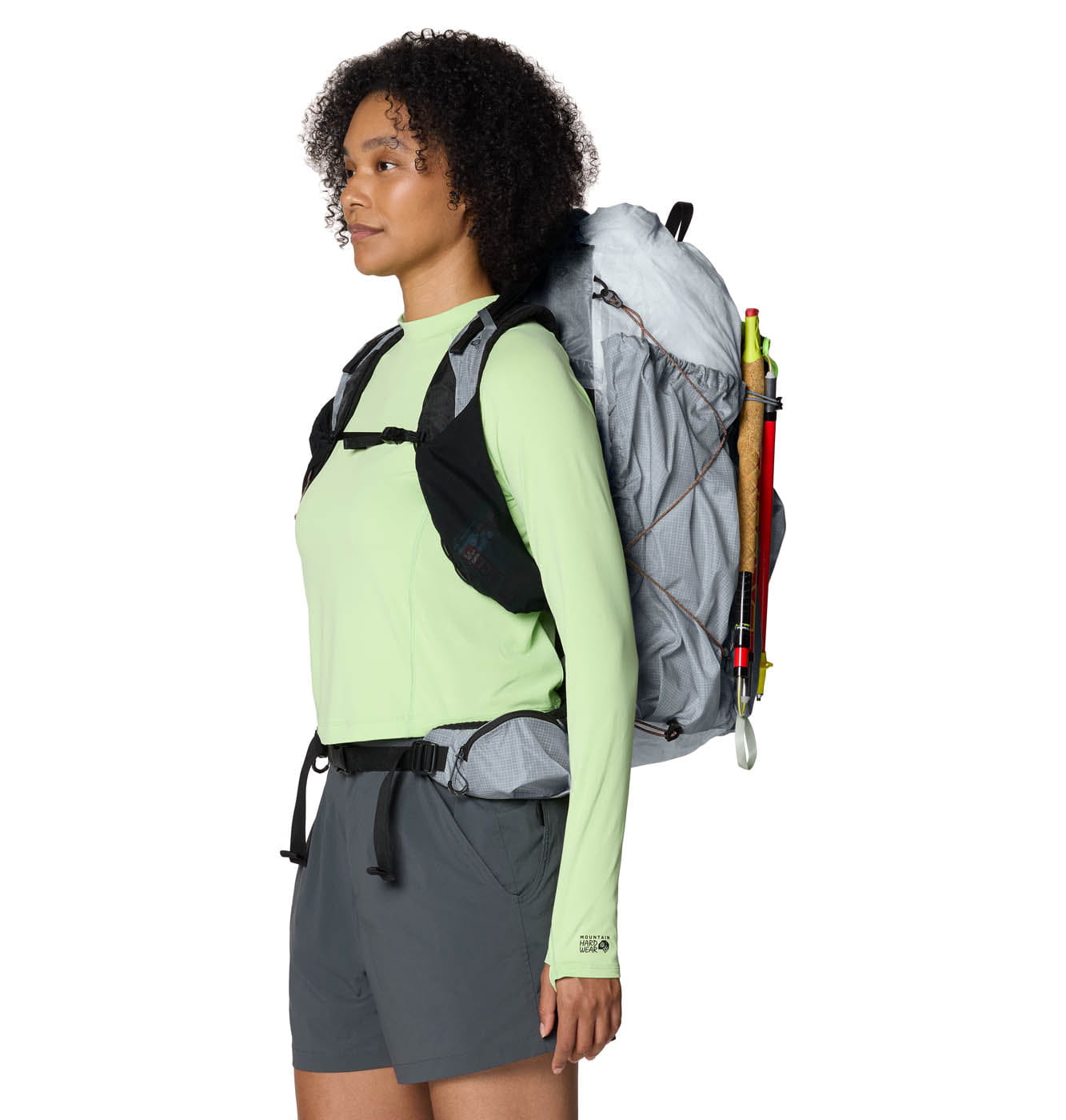 Mountain Hardwear CLOTHING - Women - Apparel - Top MHW *S26* Women's Crater Lake™ Long Sleeve Crop