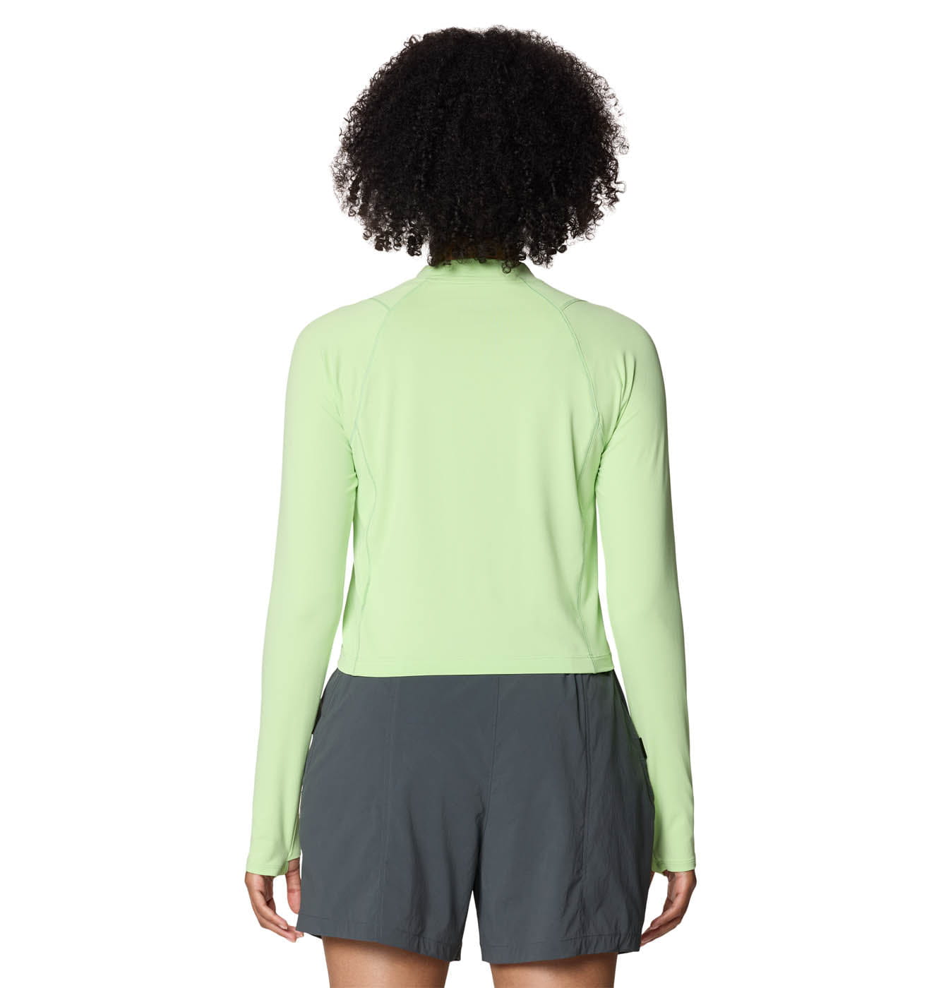 Mountain Hardwear CLOTHING - Women - Apparel - Top MHW *S26* Women's Crater Lake™ Long Sleeve Crop
