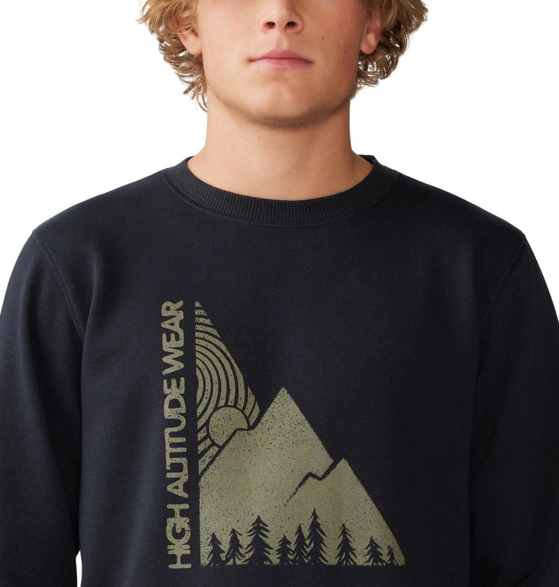 Mountain Hardwear CLOTHING - Men - Apparel - Top Mountain Hardwear *24S*  M Jagged Peak  Pullover Crew