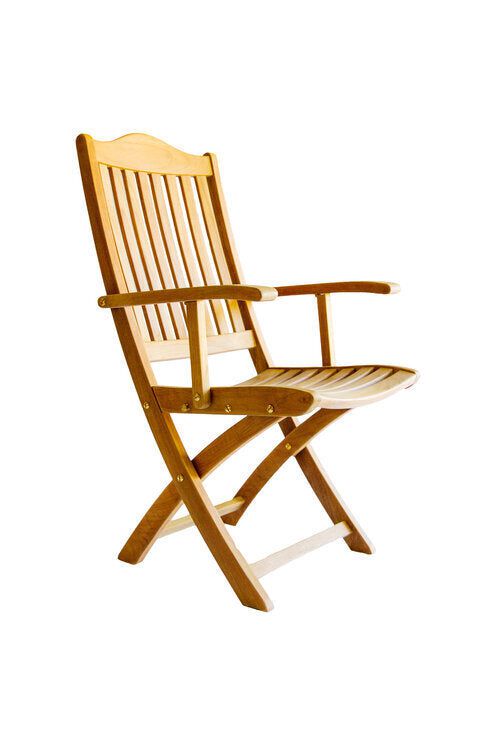 Muskoka Teak FURNITURE - Furniture Muskoka Teak Captain Armchair