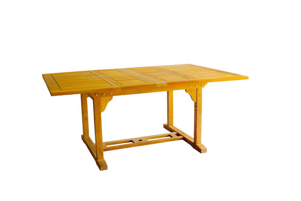 Classic Dual Extension Square Table 1.2/1.8m Muskoka Teak