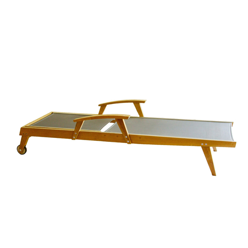 Muskoka Teak FURNITURE - Furniture Muskoka Teak Rosseau Sun Lounger