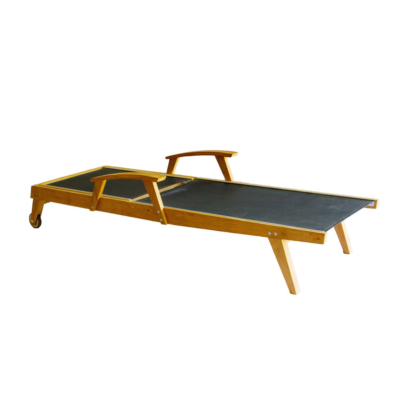 Muskoka Teak FURNITURE - Furniture Muskoka Teak Rosseau Sun Lounger