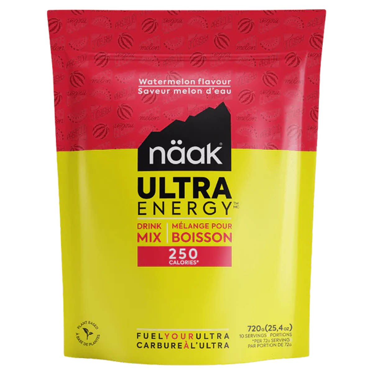 Naak Hydration Drink Energy Drink Mix - Watermelon - 720g