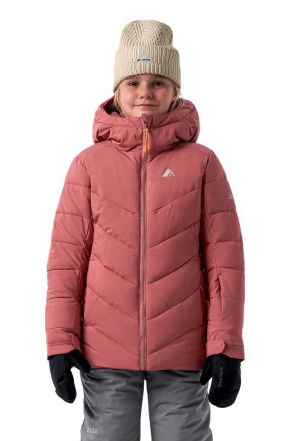 Orage Jacket Girl's Riya Jr. Synthetic Down Jacket