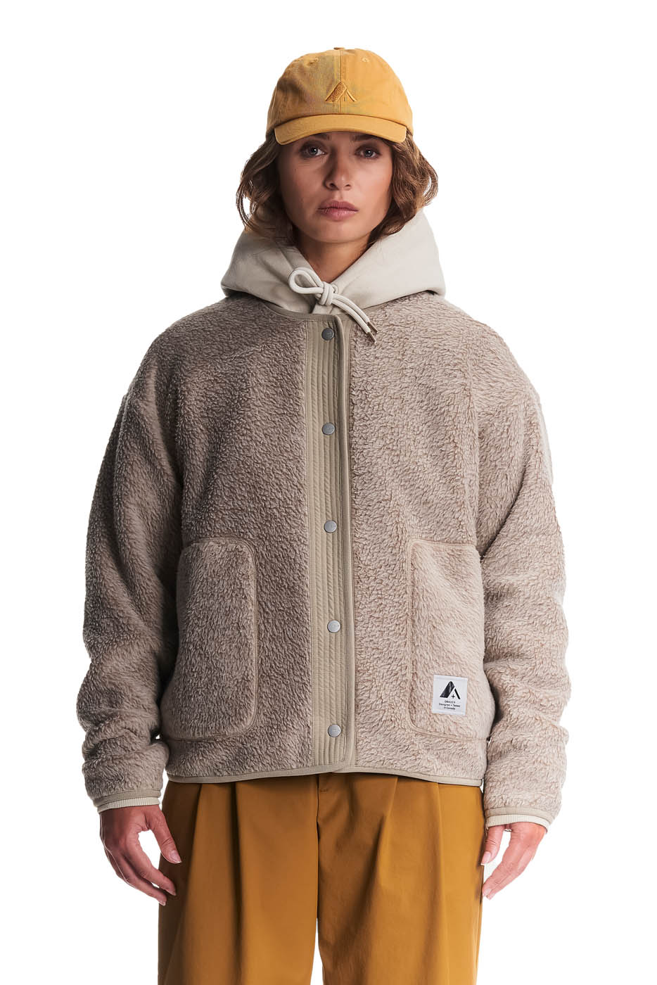 Orage *26W*  Grizzly Pile Cardigan Womens Orage