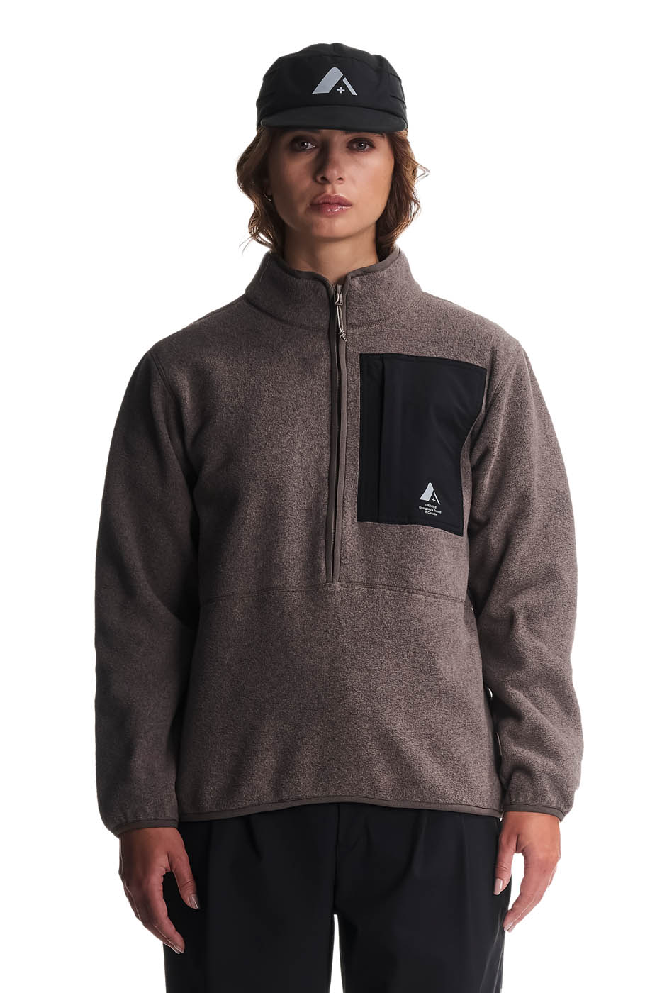 Women's Hunter Fleece Half Zip Orage