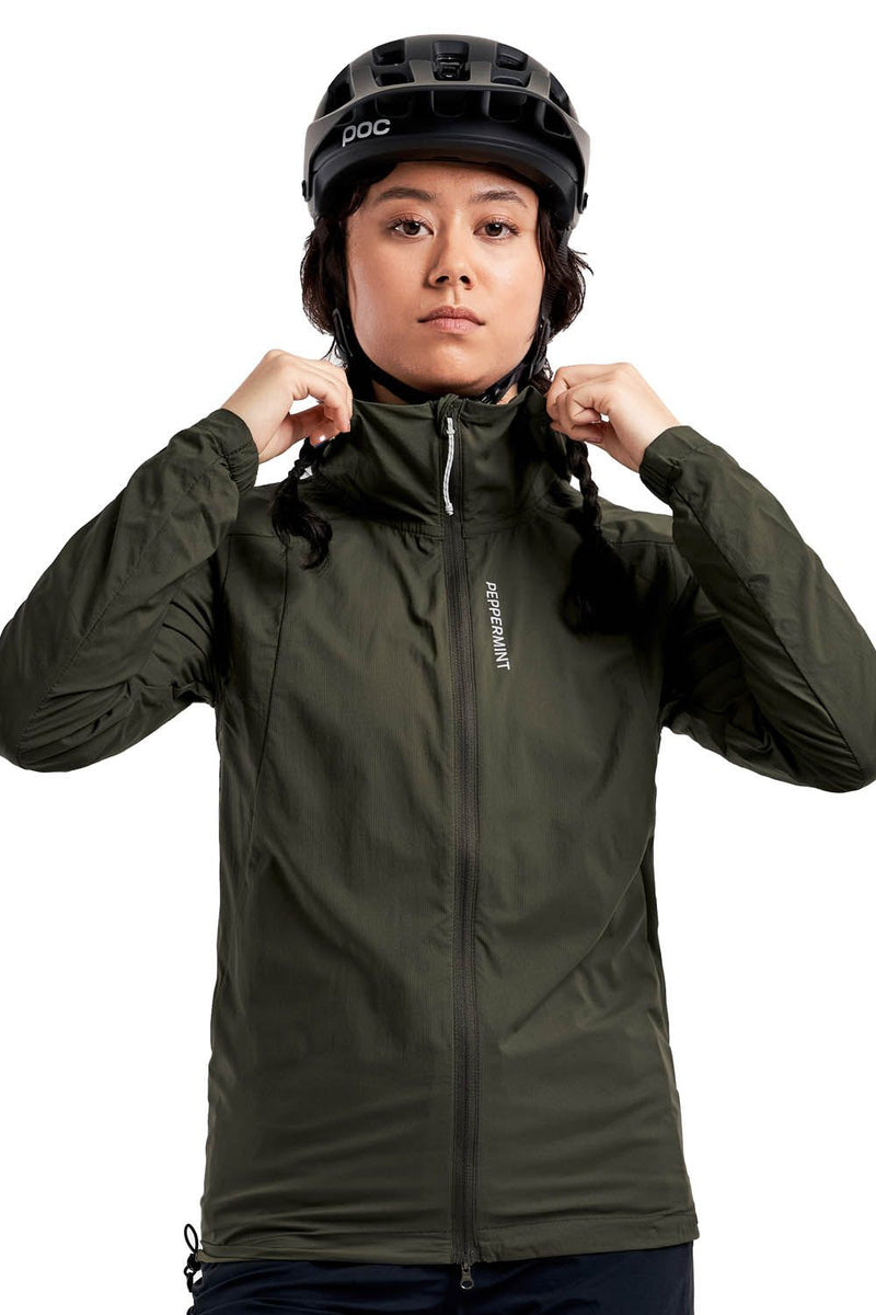 Women's Mountain Bike Wind Jacket Peppermint