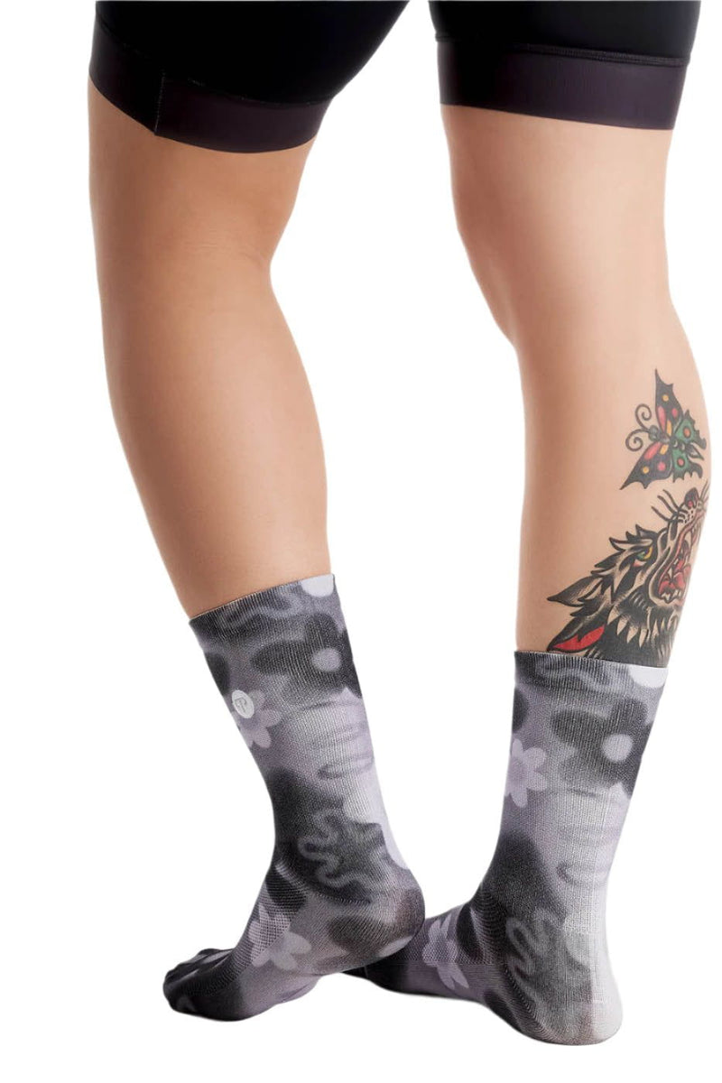 Peppermint Bike Socks Woen's Signature  Socks Print