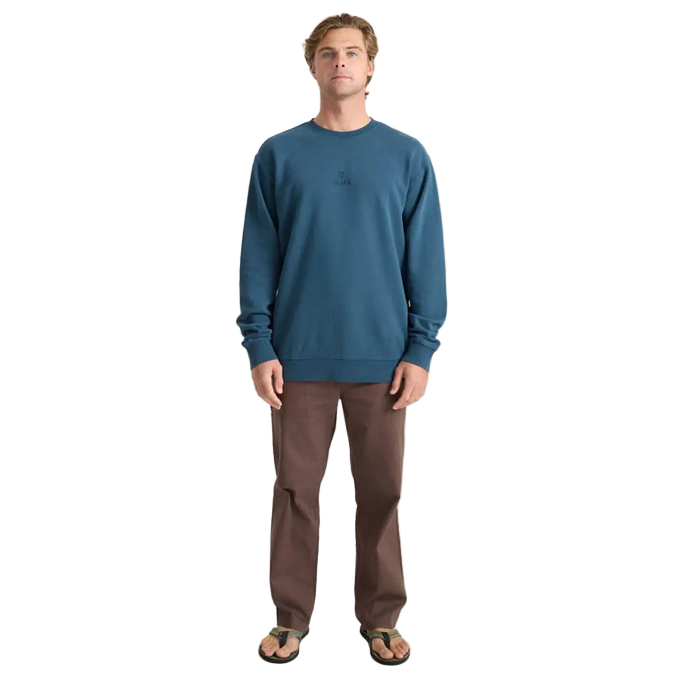 Roark CLOTHING - Men - Apparel - Top Roark *26S*  Safe Camp Embroidery Crew