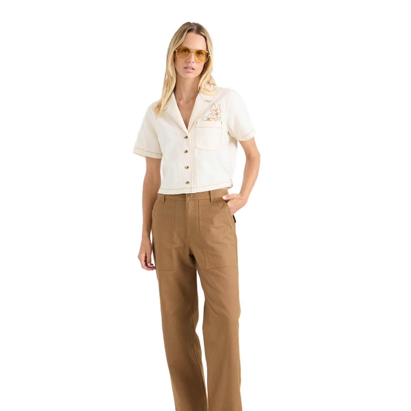 Roark CLOTHING - Women - Apparel - Top Roark *26S* W Camp Button Up