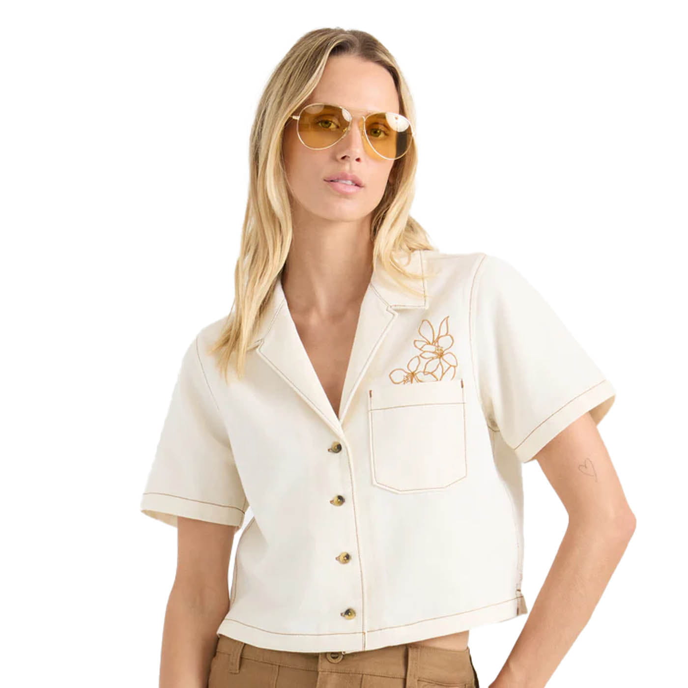 Roark CLOTHING - Women - Apparel - Top Roark *26S* W Camp Button Up