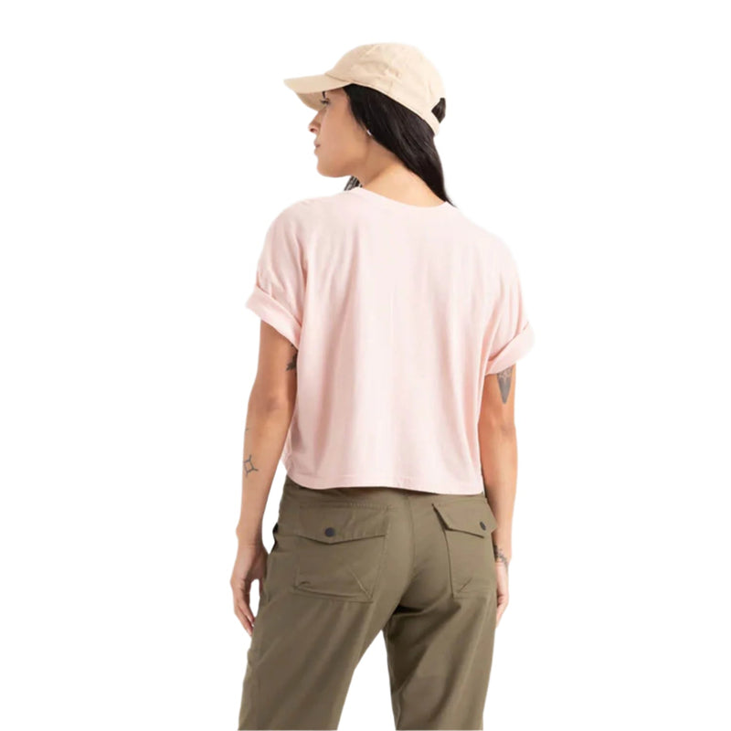 Roark T-Shirt Women's Striped Shell Cropped Boxy