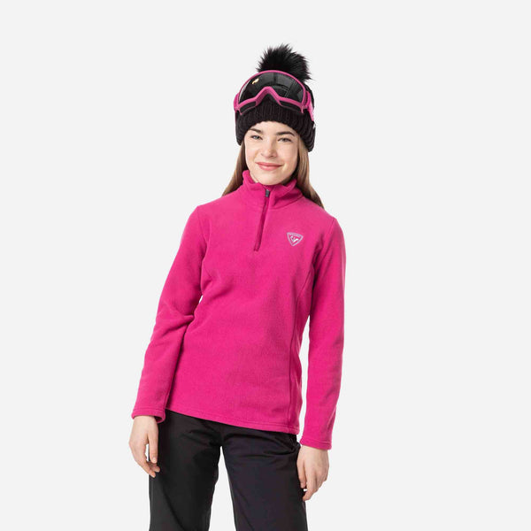 Rossignol CLOTHING - Kids - Apparel - Top Rossignol *23W*   Girl 1/2 Zip Fleece