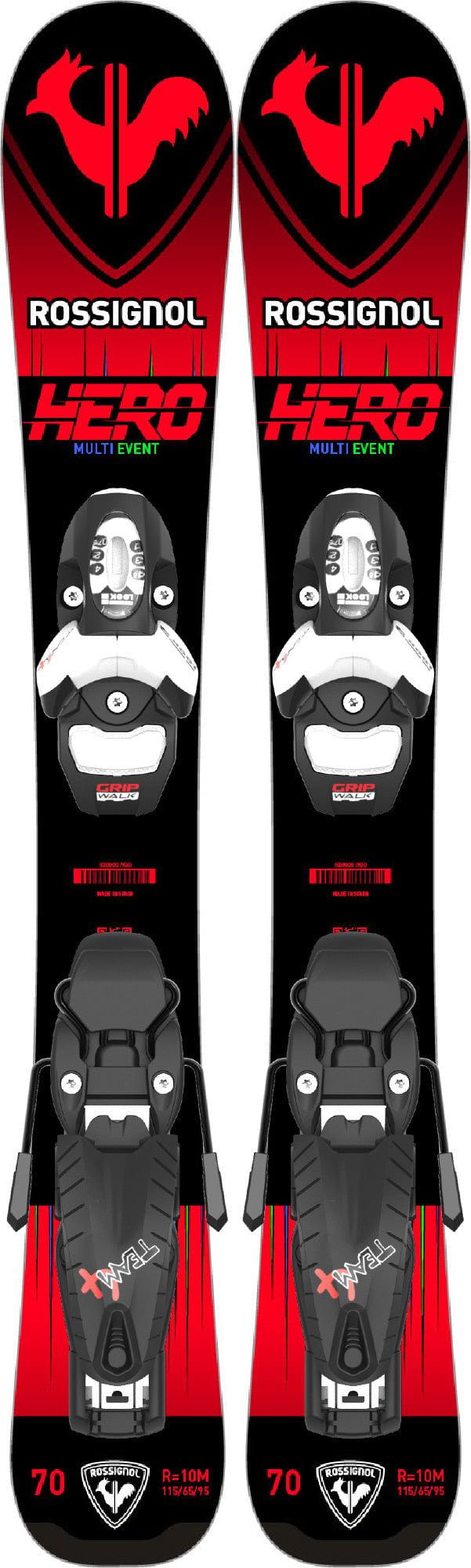 Rossignol SKI - Skis Rossignol *23W*  RALWE01 - HERO PRO TEAM 4 GW BLACK BULK