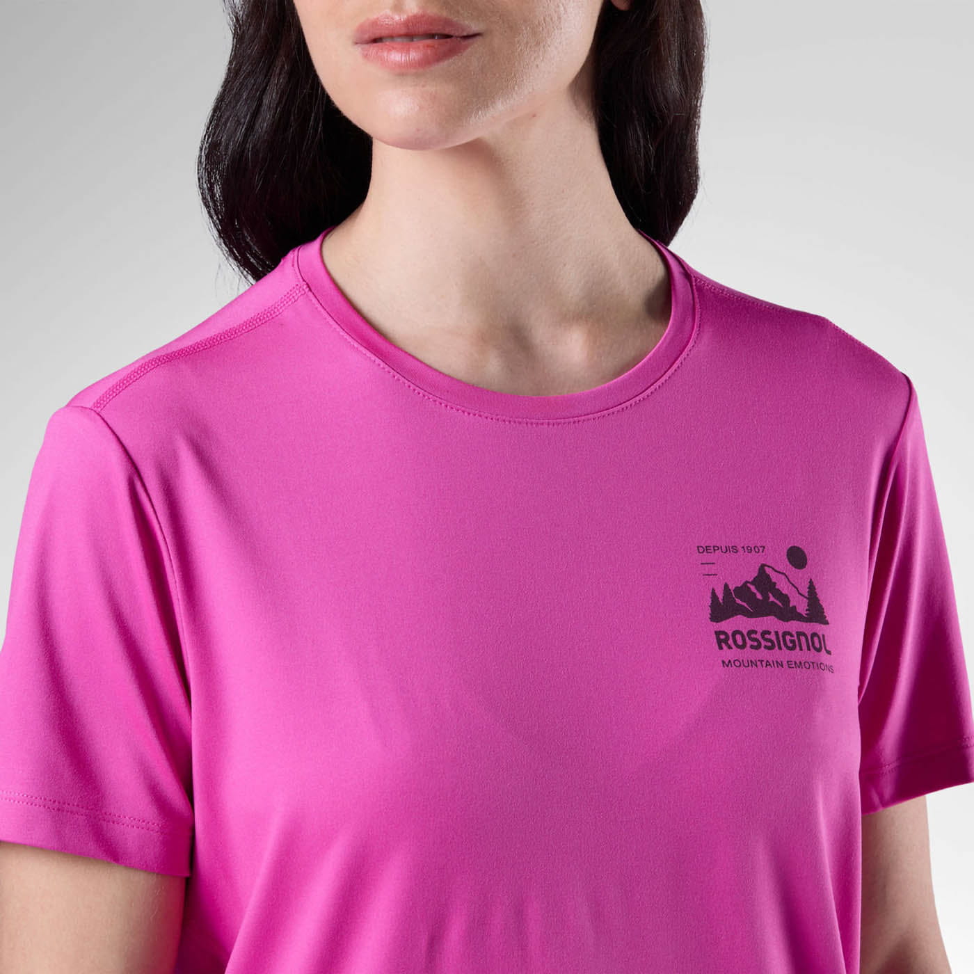 Rossignol CLOTHING - Women - Apparel - Top Rossignol *26S*  RLOWY04 - W Graphic Active Tee