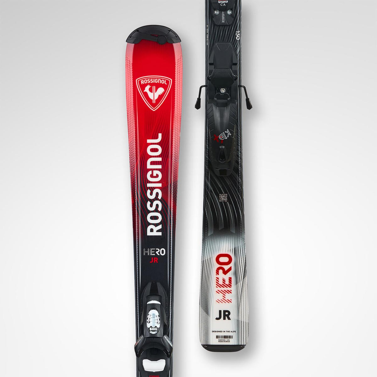 Rossignol SKI - Skis Rossignol *26W* Hero JR 100-140 KID4 GW B76 Black